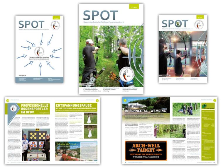 Prospekte und Magazine