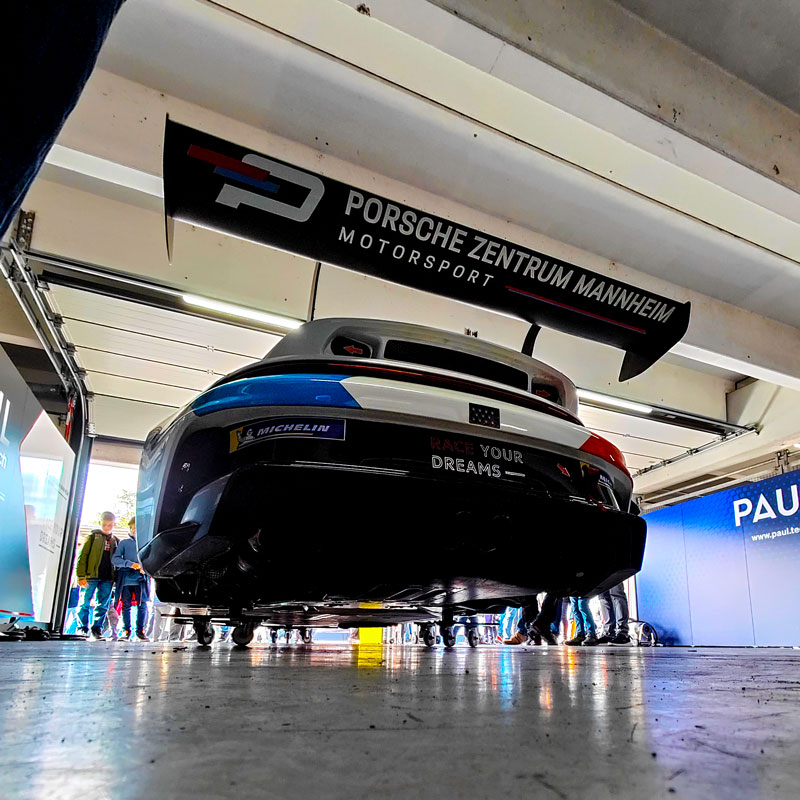 Porsche Sports Cup Porsche Sports Cup Deutschland (PSCD) - Porsche Mannheim fliegender Wagen