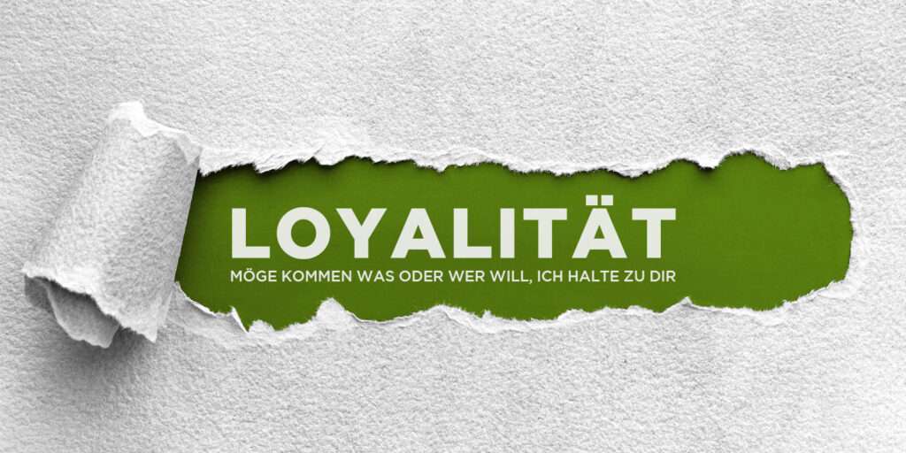 Loyaliät Freundschaft